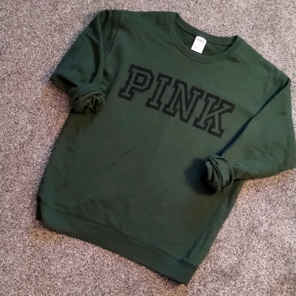VS Pink Crew Neck Sweatshirt